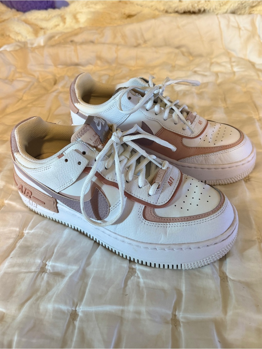 Nike Air Force 1 Shadow Sneakers “Amethyst Ash” Color Women’s Size 9